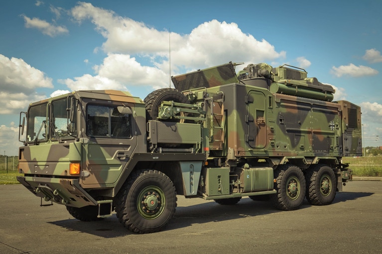 autonomous military supply vehicle