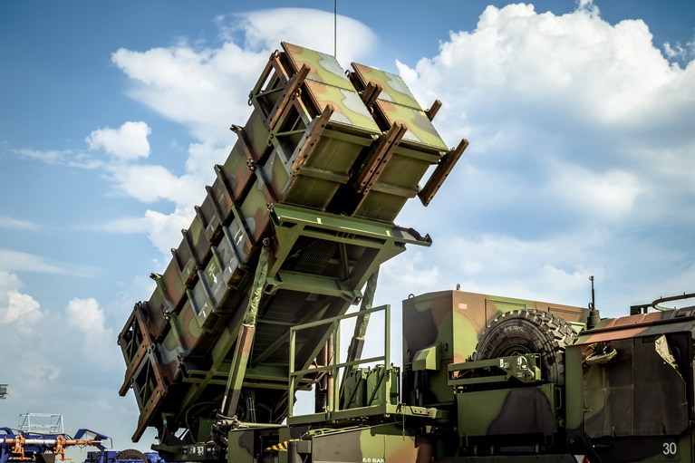 Patrio air-to-surface missile launcher