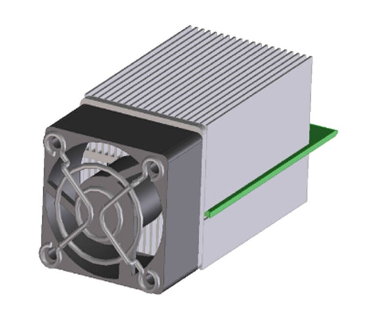 Advanced packaging can deliver as much as 1.5 kW from cells measuring less than 10 in<sup>3</sup> including heatsinks and fan