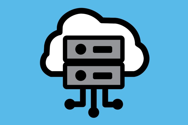 Server in the cloud image