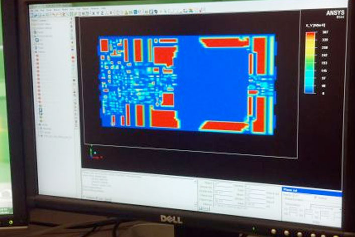 Thermal conductivity matrix