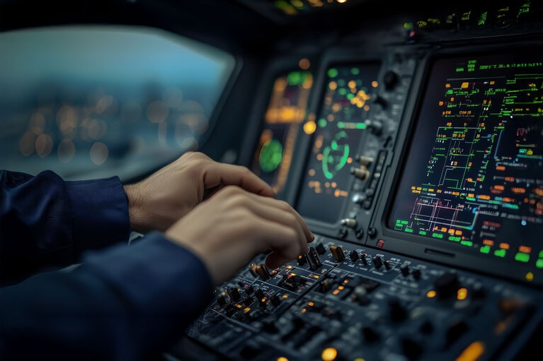 Avionics computer image