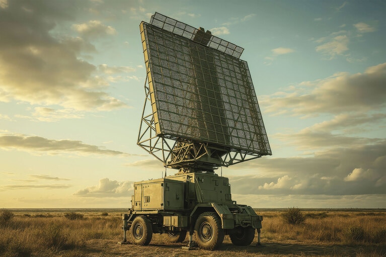 portable ground radar image