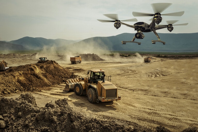 UAV surveillance image